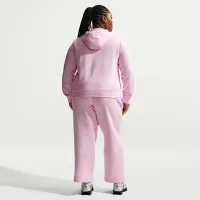 Nike Sportswear Club Fleece жіноча Pullover Толстовка з капюшоном (великі розміри) Pink