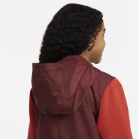 Nike Outdoor Play EasyOn Big дитячі Fleece Толстовка з капюшоном колір червоний