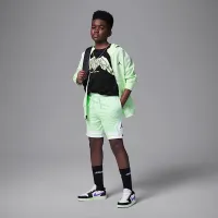 Nike Jordan Sport Big дитячі Dri-FIT Diamond шорти колір зелений