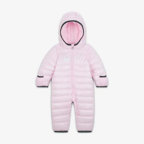 Nike Baby (0-9M) Swoosh Snowsuit Pink