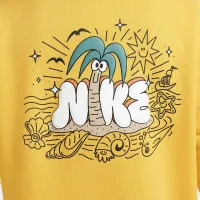 Nike Sportswear Create Your Own Adventure Toddler French Terry Graphic Crew набор цвет коричневый