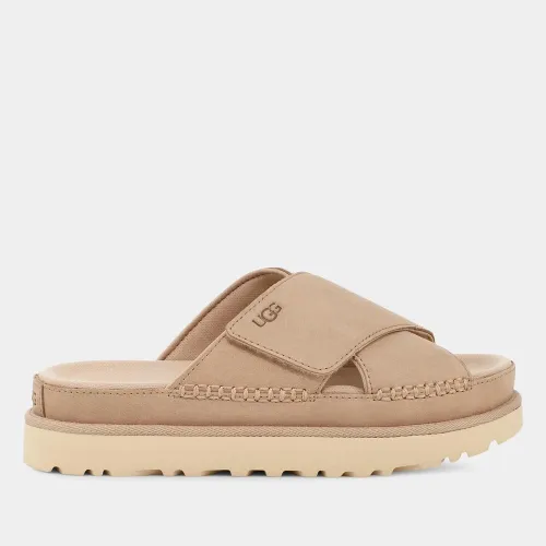 Шльопанці Ugg Goldenstar Cross Slide 1137910-DRI - Бежевий