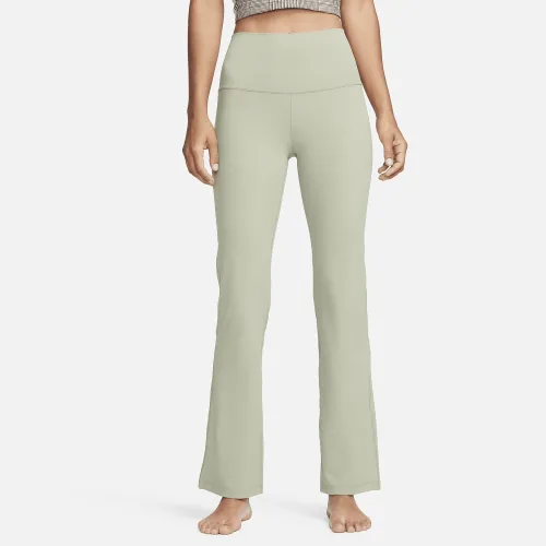 Nike Yoga Dri-FIT Luxe женская Flaцвет красный Pants цвет зеленый