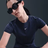 Nike Sportswear Chill Knit жіноча футболка блакитний