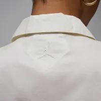 Nike Jordan жіноча Short-Sleeve Woven Top колір білий