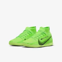 Nike Jr. Superfly 9 Club Mercurial Dream Speed Big детские IC High-Top Soccer Кроссовки цвет зеленый