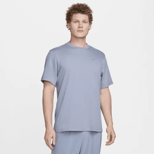 Nike Primary мужские Dri-FIT Short-Sleeve Versatile Top синий