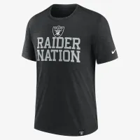Las Vegas Raiders Blitz чоловічі Nike NFL футболка колір чорний