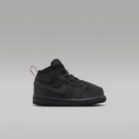 Nike Jordan 1 Mid SE Craft Baby/Toddler Кросівки колір сірий