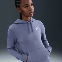 Nike Sportswear Club Fleece жіноча Pullover Толстовка з капюшоном блакитний