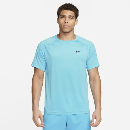 Nike Ready чоловічі Dri-FIT Short-Sleeve Fitness Top блакитний