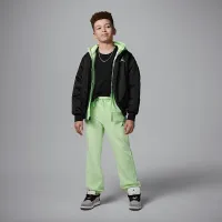 Nike Jordan MJ Sport Big дитячі Statement Hoop Fleece Pants колір зелений