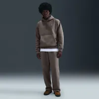 Nike Solo Swoosh чоловічі Pullover Толстовка з капюшоном колір сірий