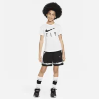 Nike Dri-FIT Culture of баскетбольные Fly Crossover Big детские (Girls') Printed баскетбольные шорты цвет черный