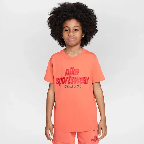 Nike Sportswear Big дитячі футболка Orange