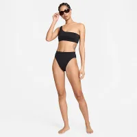 Nike Swim Essential женская Asymmetrical Bikini Top цвет черный