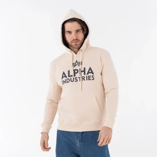 Кофта/футболка Alpha Industries Foam Print Толстовка с капюшоном 143302578 - бежевая