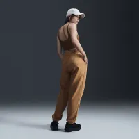 Nike Sportswear Phoenix Fleece женская С высокой Талией оверсайз Sweatpants цвет коричневый