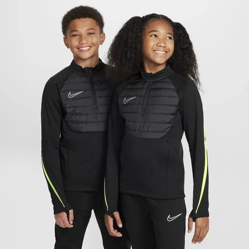 Nike Therma-FIT Academy Big детские Soccer Drill Top цвет черный