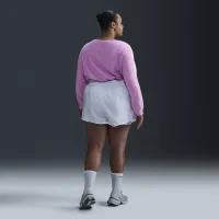 Nike Sportswear Club жіноча Long-Sleeve футболка (великі розміри) Pink