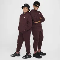 Nike Sportswear Club Fleece Big дитячі Joggers (Extended Size) колір червоний