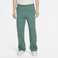 Nike Solo Swoosh чоловічі Open-Hem Fleece Pants колір зелений