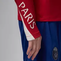 Nike Paris Saint-Germain Strike Fourth мужские Jordan Dri-FIT Soccer Knit Drill Top цвет красный