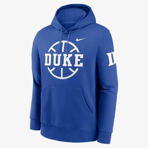 Duke блакитний Devils Club баскетбольні Icon чоловічі Nike College Pullover Толстовка з капюшоном блакитний