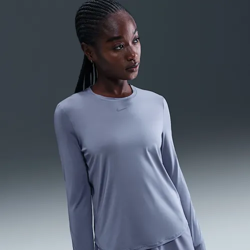 Nike One Classic жіноча Dri-FIT Long-Sleeve Top блакитний