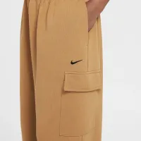 Nike Sportswear Girls' Dri-FIT оверсайз Fleece Pants цвет коричневый