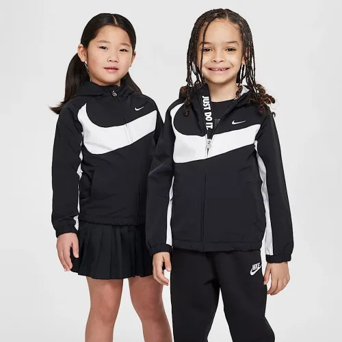 Nike Little детские Big Swoosh Куртка цвет черный