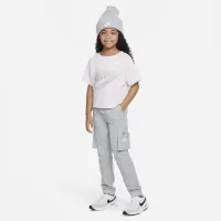 Nike Little дитячі Woven Cargo Pants колір сірий
