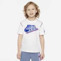 Nike Sportswear Reimagine Little дитячі French Terry шорти комплект блакитний