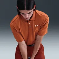 Nike Tour мужские Dri-FIT для гольфа Polo Orange