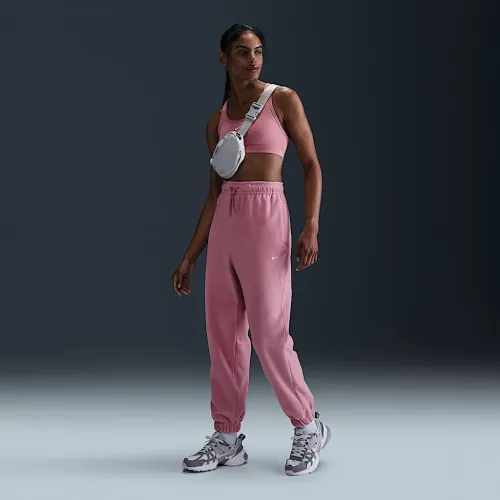 Nike Therma-FIT One женская Loose Fleece Pants Pink