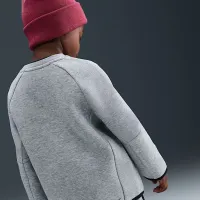 Nike Tech Fleece Little дитячі 2-Piece шорти комплект колір сірий