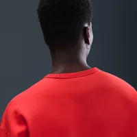 Nike Solo Swoosh мужские Fleece Crew цвет красный