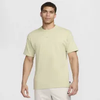 Nike Sportswear Premium Essentials мужские футболка цвет зеленый