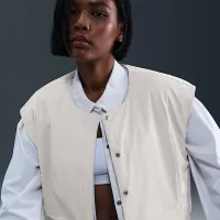 Nike 24.7 PerfectStretch женская Therma-FIT Synthetic-Fill Vest цвет коричневый