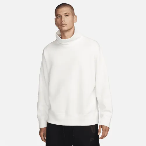 Nike Sportswear Tech Fleece Reimagined чоловічі оверсайз Turtleneck світшот колір білий