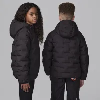 Nike Jordan Big детские Welded Puffer Куртка цвет черный