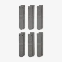 Nike Everyday Cushioned тренировочные Crew носки (6 пары) цвет серый