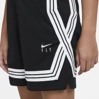 Nike Fly Crossover Big дитячі (Girls') баскетбольні шорти колір чорний