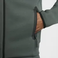 Nike Sportswear Tech Fleece Windrunner мужские Full-Zip Толстовка с капюшоном цвет зеленый