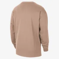 Chicago Bulls Courtside City Edition чоловічі Nike NBA Max90 Long-Sleeve футболка колір коричневий