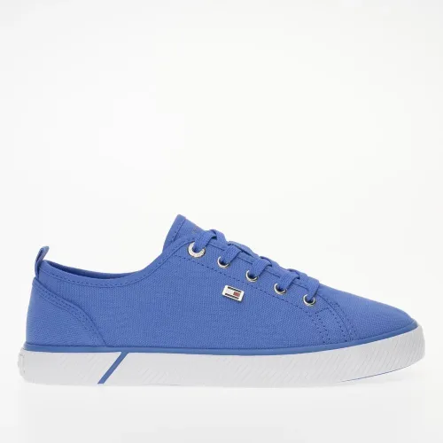 Кроссовки Tommy Hilfiger Vulc Canvas FW0FW08063-C30 - Голубые