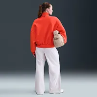 Nike 24.7 ImpossiblySoft жіноча Dri-FIT оверсайз 1/2-Zip Top колір червоний