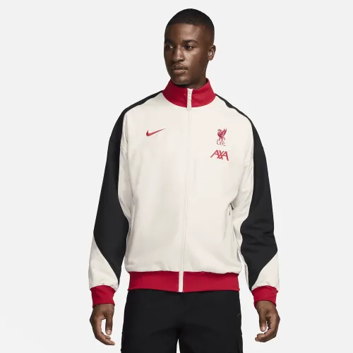 Liverpool FC Strike чоловічі Nike Dri-FIT Soccer Куртка колір білий