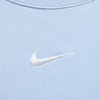 Nike Sportswear Phoenix Fleece женская оверсайз Crew-Neck свитшот синий