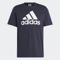 Футболка adidas Essentials Single Jersey Big Logo IC9348 - Синя
